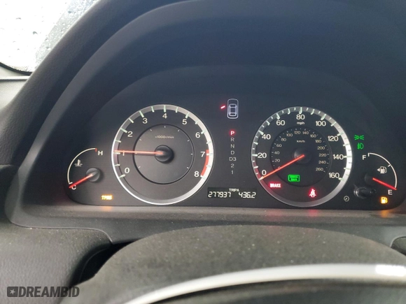 2009 Honda Accord Cpe EX-L with VIN 1HGCS228X9A008394, listed as a Copart auction lot 47939675 with 277,937 mi miles and Salvage Title. Bid and sale history available at carsss.com. Image 9.