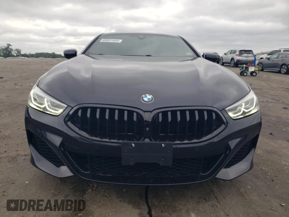 2020 BMW 8 Series 840i with VIN WBAAE4C09LCD32627, listed as a Copart auction lot 64941444 with 28,938 mi miles and Salvage Title. Bid and sale history available at DreamBid. Image 5.