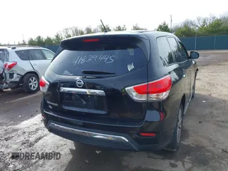2013 Nissan Pathfinder SL with VIN 5N1AR2MN9DC685157, listed as a IAAI auction lot 41839445 with 150,474 mi miles. Bid and sale history available at carsss.com. Image 4.
