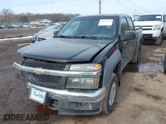 2007 Chevrolet Colorado LT w/1LT with VIN 1GCDT13E078190996, listed as a IAAI auction lot 41643749 with 159,753 mi miles. Bid and sale history available at carsss.com. Image 17.
