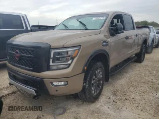 2023 Nissan Titan XD PRO-4X with VIN 1N6AA1FB7PN118198, listed as a Copart auction lot 79388264 with 0 mi miles and Non Repairable. Bid and sale history available at carsss.com. Image 1.