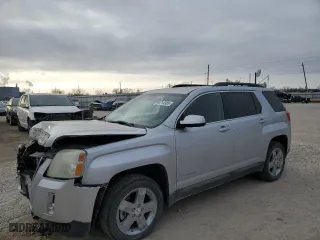 2012 GMC Terrain SLE-2 with VIN 2GKFLTE57C6350619, listed as a Copart auction lot 44714385 with 143,183 mi miles and Salvage Title. Bid and sale history available at carsss.com. Image 1.