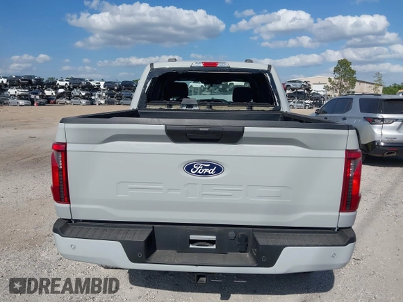 2024 Ford F-150 STX with VIN 1FTEW2KP0RKD54886, listed as a IAAI auction lot 41914547 with 8,148 mi miles and . Bid and sale history available at carsss.com. Image 17.