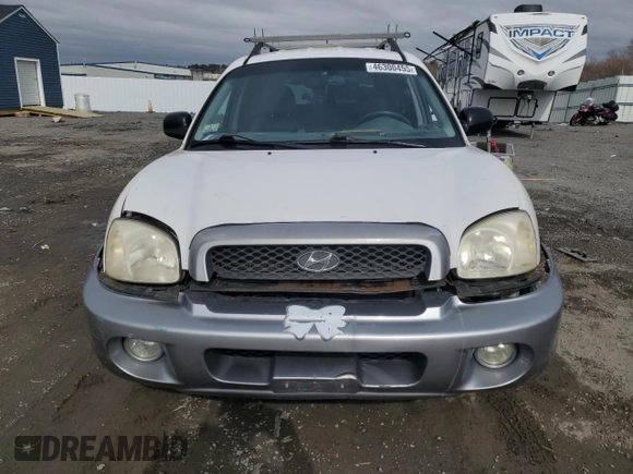 2004 Hyundai Santa Fe GLS with VIN KM8SC73E44U832855, listed as a Copart auction lot 46300455 with 89,357 mi miles and Clean Title. Bid and sale history available at carsss.com. Image 5.