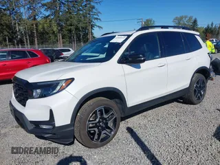 2023 Honda Passport Elite with VIN 5FNYF8H01PB004087, listed as a IAAI auction lot 42045433 with 20,677 mi miles and . Bid and sale history available at DreamBid. Image 17.