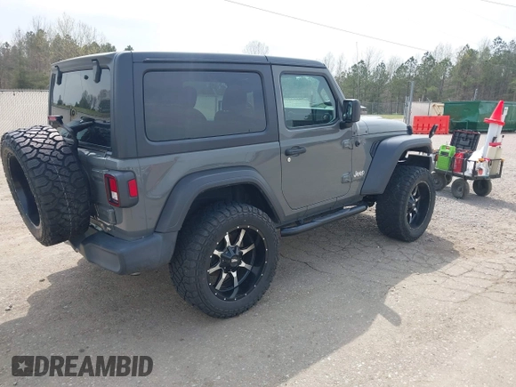 2021 Jeep Wrangler Sport z VIN 1C4GJXAN3MW550665, wystawiony jako IAAI lot #41902279 z przebiegiem 32 250 mil mil oraz . Historia ofert i sprzedaży dostępna na DreamBid. Obrazek 4.