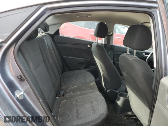 2020 Hyundai Accent SE with VIN 3KPC24A64LE107081, listed as a Copart auction lot 44814583 with 0 mi miles. Bid and sale history available at carsss.com. Image 10.