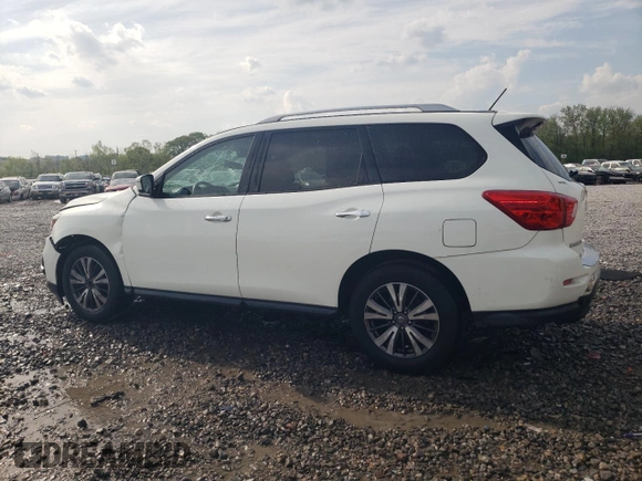 2017 Nissan Pathfinder SL with VIN 5N1DR2MM1HC688290, listed as a Copart auction lot 52807675 with 129,038 mi miles and Salvage Title. Bid and sale history available at carsss.com. Image 2.