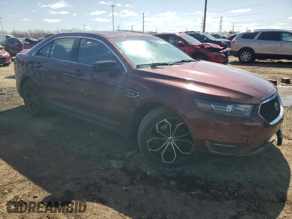 2016 Ford Taurus SHO z VIN 1FAHP2KT6GG140921, wystawiony jako Copart lot #52118935 z przebiegiem 132 199 mil mil oraz Czysty tytuł • Clean title. Historia ofert i sprzedaży dostępna na DreamBid. Obrazek 4.