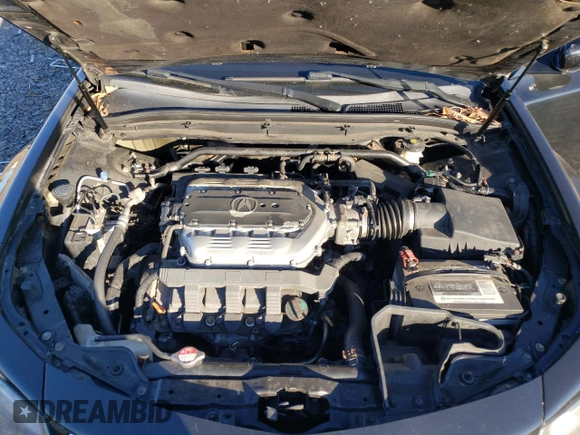 2012 Acura TL Tech Auto with VIN 19UUA9F51CA004208, listed as a Copart auction lot 84816454 with 116,040 mi miles and Salvage Title. Bid and sale history available at carsss.com. Image 11.