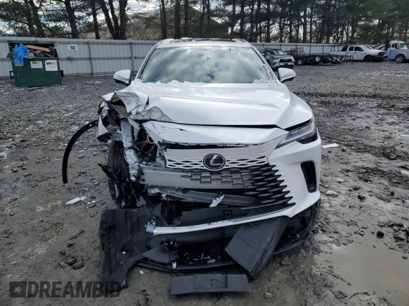 2025 Lexus RX 350 with VIN 2T2BAMCA9SC088875, listed as a Copart auction lot 44867655 with 2,292 mi miles and Clean Title. Bid and sale history available at DreamBid. Image 5.