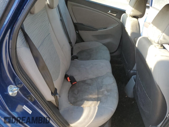 2015 Hyundai Accent GLS with VIN KMHCT4AE6FU801065, listed as a Copart auction lot 66916013 with 88,798 mi miles. Bid and sale history available at carsss.com. Image 10.
