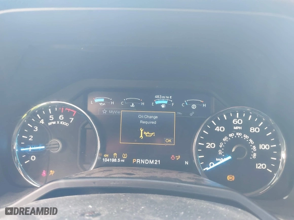 2016 Ford F-150 XLT with VIN 1FTEW1EF2GKE21353, listed as a IAAI auction lot 41209744 with 104,198 mi miles. Bid and sale history available at carsss.com. Image 7.