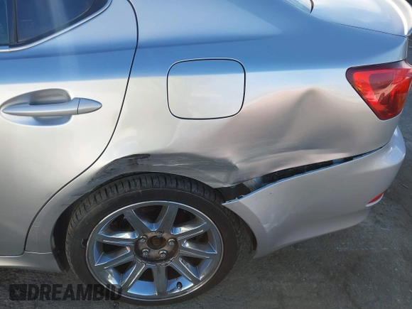 2008 Lexus IS 250 with VIN JTHBK262682066459, listed as a IAAI auction lot 41643393 with 156,091 mi miles and . Bid and sale history available at DreamBid. Image 6.