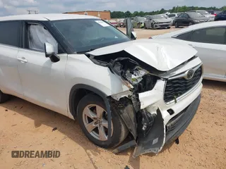 2020 Toyota Highlander L with VIN 5TDCZRAH2LS508743, listed as a IAAI auction lot 42430088 with 191,148 mi miles and . Bid and sale history available at DreamBid. Image 6.