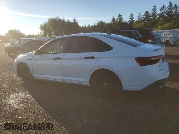2024 Volkswagen Jetta GLI 40th Anniversary Edition with VIN 3VW9T7BU7RM041921, listed as a Copart auction lot 70782064 with 5,438 mi miles and Clean title. Bid and sale history available at DreamBid. Image 2.