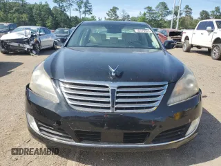 2014 Hyundai Equus Signature z VIN KMHGH4JHXEU085606, wystawiony jako Copart lot #55570645 z przebiegiem 114 951 mil mil oraz Szkody całkowita. Historia ofert i sprzedaży dostępna na DreamBid. Obrazek 5.