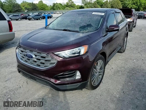 2020 Ford Edge Titanium z VIN 2FMPK4K92LBB03060, wystawiony jako Copart lot #56660685 z przebiegiem 66 342 mil mil oraz Szkoda całkowita • Salvage title. Historia ofert i sprzedaży dostępna na DreamBid. Obrazek 15.