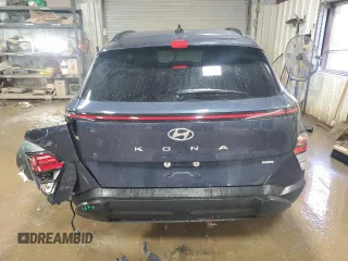 2024 Hyundai Kona SEL with VIN KM8HCCAB3RU044958, listed as a Copart auction lot 50397625 with 28,888 mi miles and Salvage Title. Bid and sale history available at carsss.com. Image 6.