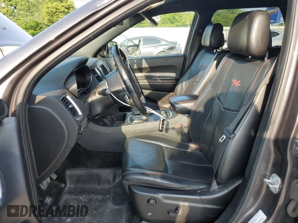 2015 Dodge Durango R/T z VIN 1C4SDJCT4FC710129, wystawiony jako Copart lot #59618075 z przebiegiem 159 577 mil mil oraz Szkoda całkowita • Salvage title. Historia ofert i sprzedaży dostępna na DreamBid. Obrazek 7.