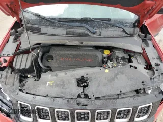 2018 Jeep Compass Sport with VIN 3C4NJCAB6JT409466, listed as a Copart auction lot 54982045 with 81,985 mi miles and Salvage title. Bid and sale history available at DreamBid. Image 12.