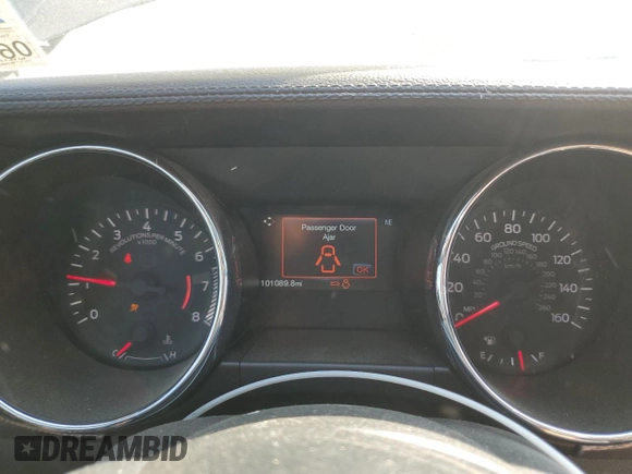 2015 Ford Mustang GT with VIN 1FA6P8CF1F5423420, listed as a Copart auction lot 49845225 with 101,089 mi miles and Salvage Title. Bid and sale history available at DreamBid. Image 9.