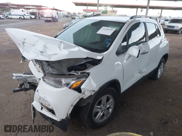 2020 Chevrolet Trax LT with VIN KL7CJLSB0LB040725, listed as a IAAI auction lot 41450707 with 53,422 mi miles and . Bid and sale history available at DreamBid. Image 16.