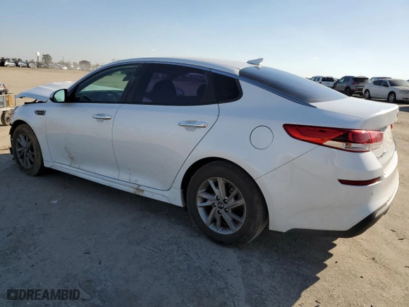 2019 Kia Optima LX with VIN 5XXGT4L38KG281551, listed as a Copart auction lot 48494565 with 80,364 mi miles and Salvage Title. Bid and sale history available at carsss.com. Image 2.