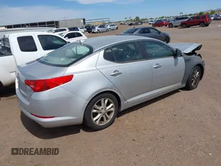 2012 Kia Optima LX with VIN 5XXGM4A7XCG063387, listed as a IAAI auction lot 42087129 with 180,585 mi miles and . Bid and sale history available at carsss.com. Image 4.