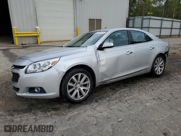 2016 Chevrolet Malibu LTZ with VIN 1G11E5SA0GF158427, listed as a Copart auction lot 51416175 with Not Provided miles and Salvage Title. Bid and sale history available at DreamBid. Image 1.