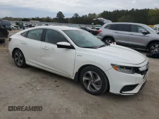 2019 Honda Insight EX with VIN 19XZE4F56KE017334, listed as a Copart auction lot 50758585 with 137,923 mi miles and Salvage Title. Bid and sale history available at carsss.com. Image 4.