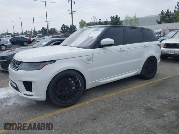 2018 Land Rover Range Rover Sport HSE with VIN SALWR2RV0JA400235, listed as a IAAI auction lot 41894717 with 67,332 mi miles. Bid and sale history available at carsss.com. Image 2.