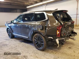 2020 Kia Telluride SX with VIN 5XYP5DHC7LG015406, listed as a Copart auction lot 40481324 with 85,285 mi miles and Salvage Title. Bid and sale history available at carsss.com. Image 2.