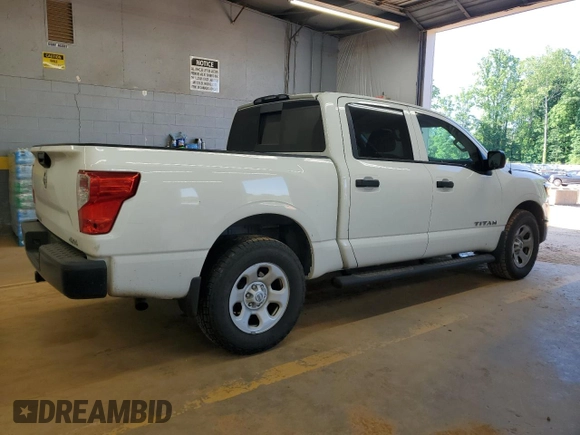 2017 Nissan Titan SV z VIN 1N6AA1EJ5HN556261, wystawiony jako Copart lot #55049185 z przebiegiem 107 396 mil mil oraz Szkoda całkowita • Salvage title. Historia ofert i sprzedaży dostępna na DreamBid. Obrazek 3.