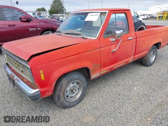 1986 Ford Ranger z VIN 1FTCR10TXGUC58788, wystawiony jako IAAI lot #42582428 z przebiegiem 94 444 mil mil oraz . Historia ofert i sprzedaży dostępna na DreamBid. Obrazek 2.