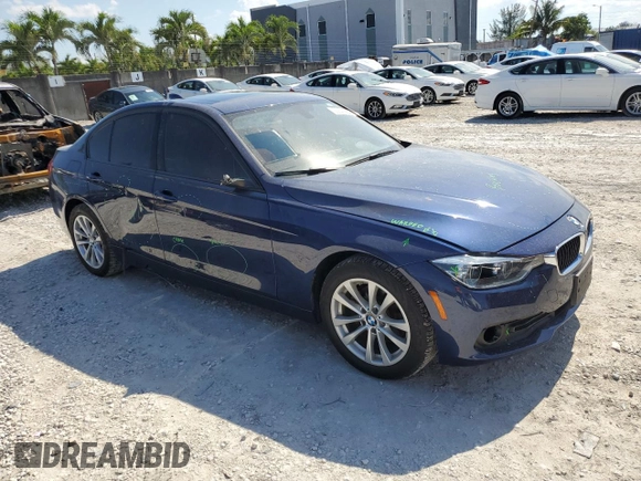 2018 BMW 3 Series 320i xDrive z VIN WBA8A3C54JA491805, wystawiony jako Copart lot #56647865 z przebiegiem 95 387 mil mil oraz Szkoda całkowita • Salvage title. Historia ofert i sprzedaży dostępna na DreamBid. Obrazek 4.