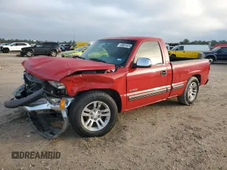 2000 Chevrolet Silverado 1500 with VIN 1GCEC14V9YZ362649, listed as a Copart auction lot 83061024 with 166,212 mi miles and Salvage Title. Bid and sale history available at DreamBid. Image 1.