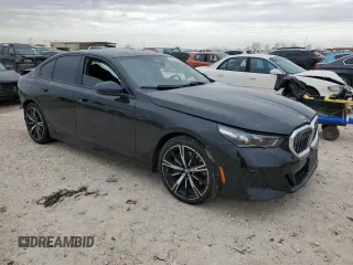 2024 BMW 5 Series 530i with VIN WBA43FJ0XRCR73485, listed as a Copart auction lot 88662895 with 9,405 mi miles and Salvage Title. Bid and sale history available at carsss.com. Image 4.