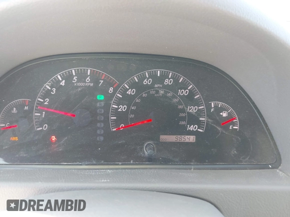2005 Toyota Camry LE with VIN JTDBF32KX50162491, listed as a IAAI auction lot 41828892 with 98,541 mi miles and . Bid and sale history available at DreamBid. Image 7.