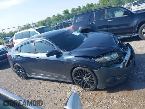 2017 Honda Civic EX-L z VIN 19XFC1F73HE012402, wystawiony jako IAAI lot #42231613 z przebiegiem 73 446 mil mil oraz . Historia ofert i sprzedaży dostępna na DreamBid. Obrazek 14.