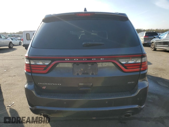 2020 Dodge Durango GT with VIN 1C4RDJDG2LC162899, listed as a Copart auction lot 43514225 with 51,467 mi miles and Salvage title. Bid and sale history available at DreamBid. Image 6.