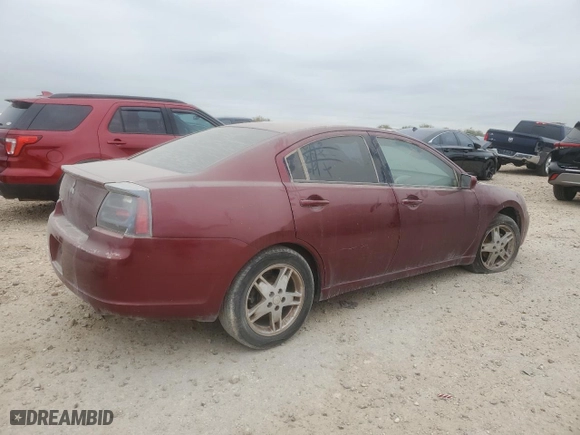 2007 Mitsubishi Galant ES with VIN 4A3AB36FX7E056176, listed as a Copart auction lot 82547574 with 0 mi miles and Salvage Title. Bid and sale history available at carsss.com. Image 3.