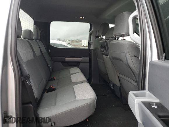 2023 Ford F-150 XL with VIN 1FTEW1C85PKD62576, listed as a Copart auction lot 44970775 with 52,070 mi miles and Salvage title. Bid and sale history available at DreamBid. Image 10.