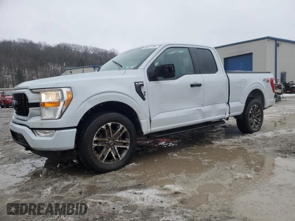 2022 Ford F-150 XL z VIN 1FTEX1EP5NKD35795, wystawiony jako Copart lot #86301484 z przebiegiem 42 469 mil mil oraz Szkoda całkowita • Salvage title. Historia ofert i sprzedaży dostępna na DreamBid. Obrazek 1.
