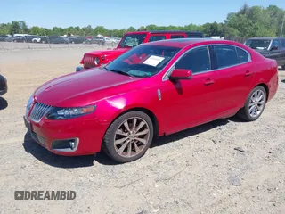 2010 Lincoln MKS w/EcoBoost with VIN 1LNHL9FT9AG615022, listed as a IAAI auction lot 42145446 with 78,475 mi miles. Bid and sale history available at carsss.com. Image 2.
