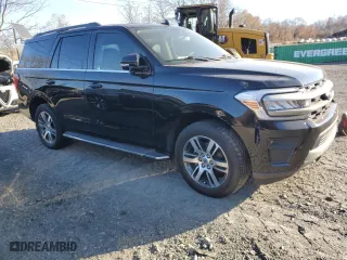 2023 Ford Expedition XLT with VIN 1FMJU1J86PEA13220, listed as a Copart auction lot 47102595 with 0 mi miles and Salvage Title. Bid and sale history available at carsss.com. Image 4.