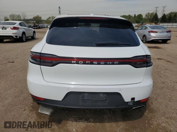 2020 Porsche Macan with VIN WP1AA2A53LLB01011, listed as a Copart auction lot 55979395 with 75,611 mi miles and Salvage title. Bid and sale history available at DreamBid. Image 6.