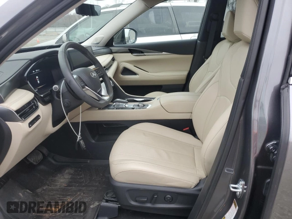 2024 Infiniti QX60 Luxe с VIN 5N1DL1FS6RC348898, выставлен на аукционе Copart как лот 42557015 с пробегом 9 910 миль миль и Списание • Salvage title. История ставок и продаж доступна на DreamBid. Изображение 7.