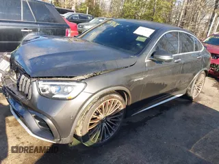 2020 Mercedes-Benz GLC with VIN WDC0J8KB1LF696454, listed as a IAAI auction lot 41578478 with 56,818 mi miles. Bid and sale history available at carsss.com. Image 17.