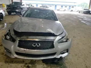 2017 Infiniti Q50 Signature Edition with VIN JN1EV7AP4HM738659, listed as a Copart auction lot 63896853 with 71,918 mi miles and Salvage title. Bid and sale history available at DreamBid. Image 10.